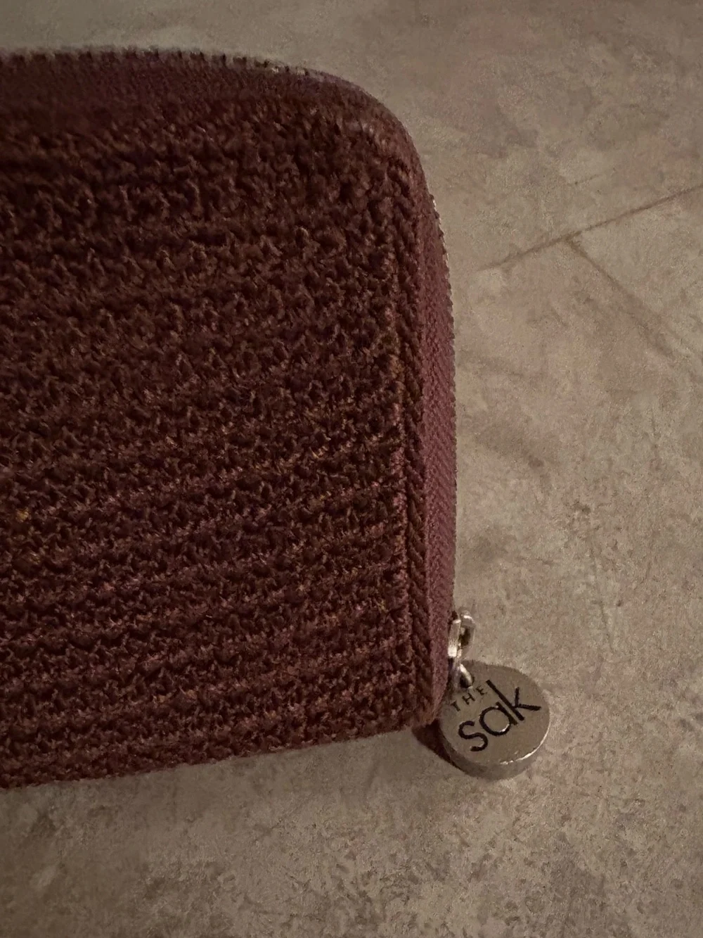The Sak Crochet zippered wallet